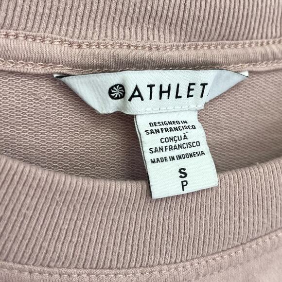 Athleta Retroterry Crewneck Sweater Smoked Mauve - Picture 6 of 8